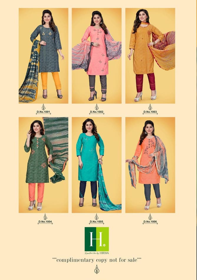 Hirwa Morni Latest Designer Regular Wear Heavy Ready Made Collection